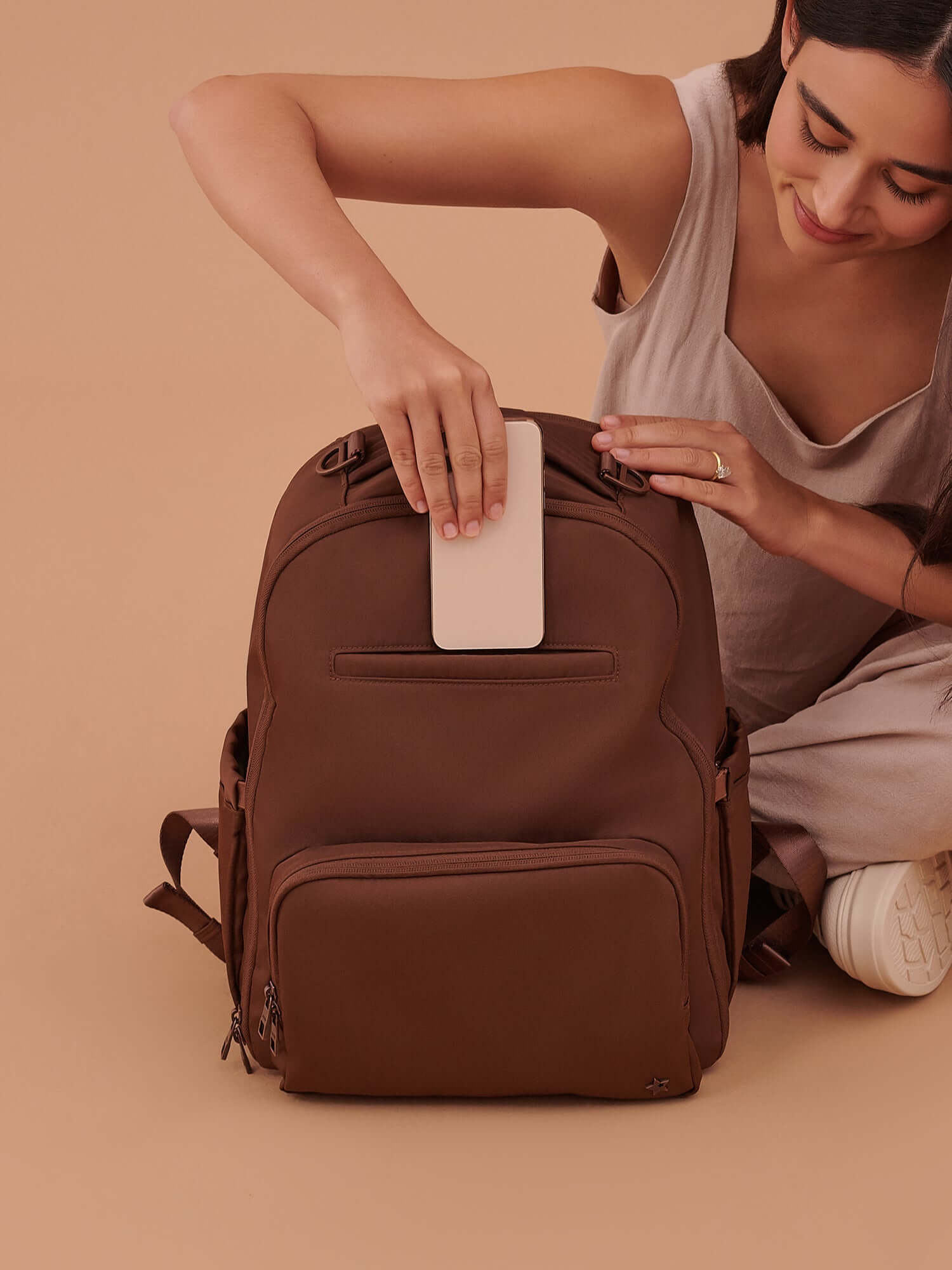 Classic Diaper Backpack - Espresso | Milk & Baby
