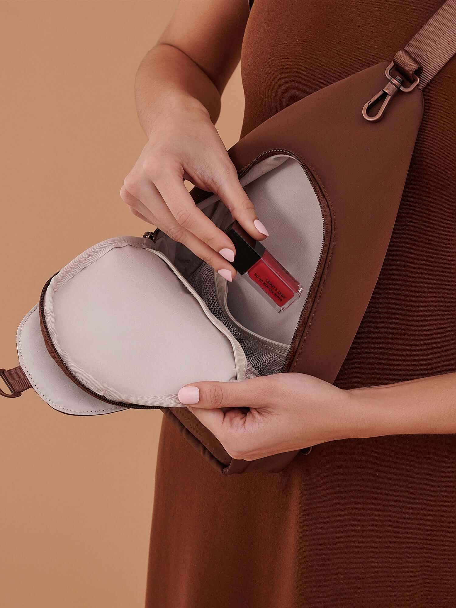 Crossbody Sling - Espresso | Milk & Baby