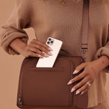 Insulated Bottle Bag - Espresso | Milk & Baby