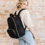 Classic Diaper Backpack - Black | Milk & Baby