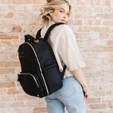 Classic Diaper Backpack - Black | Milk & Baby