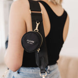 Utility-Strap Tote Diaper Bag - Black | Milk & Baby