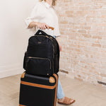 Classic Diaper Backpack - Black | Milk & Baby