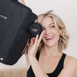 Utility-Strap Tote Diaper Bag - Black | Milk & Baby