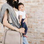 Insulated Bottle Bag - Taupe | Milk & Baby