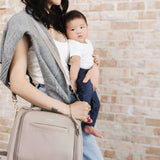 Insulated Bottle Bag - Taupe | Milk & Baby