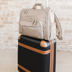Satchel Diaper Bag - Taupe | Milk & Baby