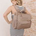 Satchel Diaper Bag - Taupe | Milk & Baby
