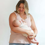 Invisible Zip Breastfeeding Tank Top | Milk & Baby