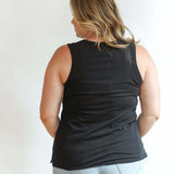 Invisible Zip Breastfeeding Tank Top | Milk & Baby