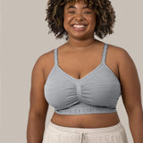 Sublime® Hands-Free Pumping & Nursing Bra | Grey