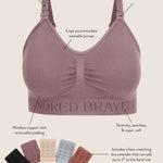 Simply Sublime® Nursing Bra | Redwood | Milk & Baby