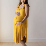 Ruffle Strap Labor & Delivery Gown | Honey | Milk & Baby