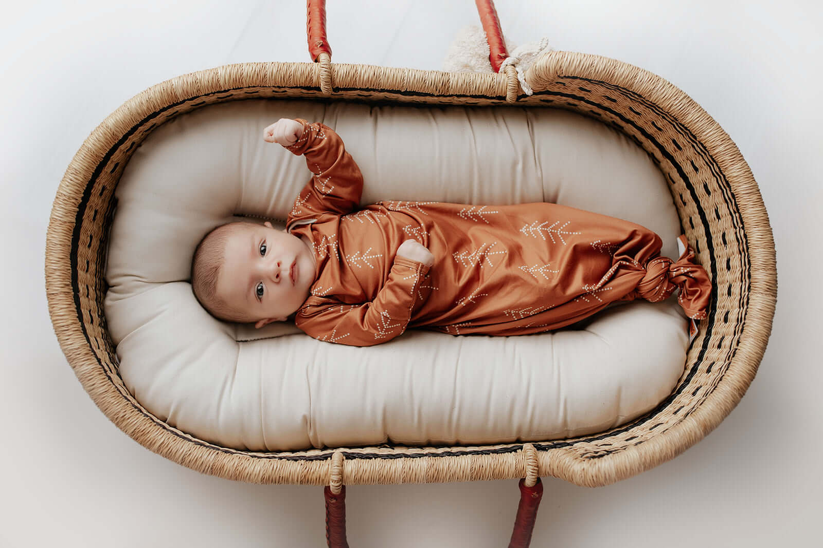 Christmas Pine Tree Knotted Gown | Milk & Baby