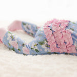 Lillian Floral Bamboo Ruffle Convertible Footie | Milk & Baby