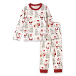 Christmas Santa Bamboo Family Matching Pajama's | Wrap the whole family in festive comfort with our ultra-soft bamboo Christmas matching pajamas featuring our cheerful Santa print! Crafted from a breathable, hypoallergenic bamboo-spandex blend that's gent