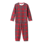 Christmas Tartan Plaid Family Matching Bamboo Pajamas | Classic holiday charm meets cloud-soft comfort in these Christmas tartan plaid family pajamas. Crafted from a breathable, hypoallergenic bamboo-spandex blend that's gentle on sensitive skin, these co