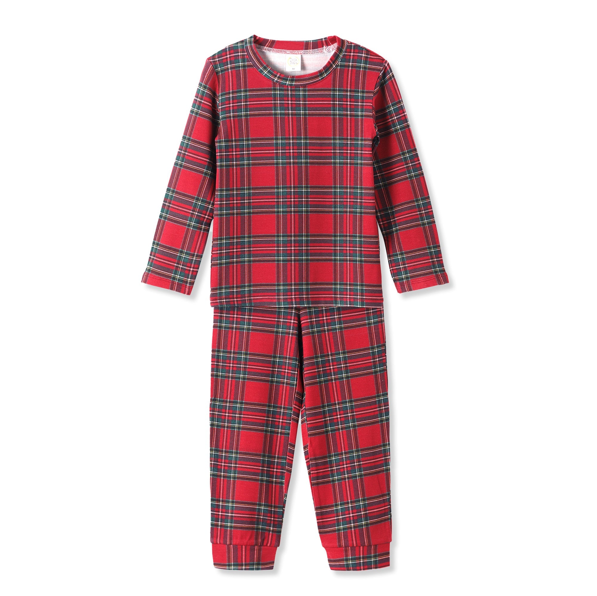 Christmas Tartan Plaid Family Matching Bamboo Pajamas | Classic holiday charm meets cloud-soft comfort in these Christmas tartan plaid family pajamas. Crafted from a breathable, hypoallergenic bamboo-spandex blend that's gentle on sensitive skin, these co