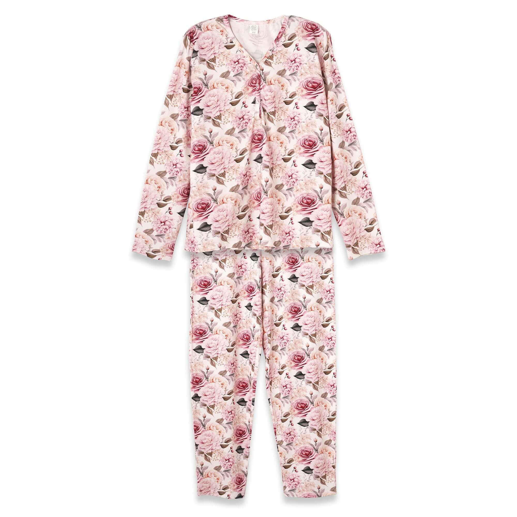 Garden Bouquet Women's Bamboo Pajama Set | Milk & Baby
