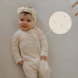 Lucy | Bamboo Zip Pajamas | Milk & Baby