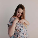 Flower Bloom Labor & Delivery Gown | Milk & Baby