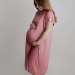 Rose Mommy Labor & Delivery Gown | Milk & Baby