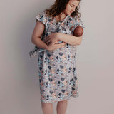Flower Bloom Labor & Delivery Gown | Milk & Baby