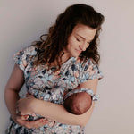 Flower Bloom Labor & Delivery Gown | Milk & Baby