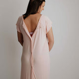 Heavenly Pink Mommy Labor & Delivery Gown | Milk & Baby