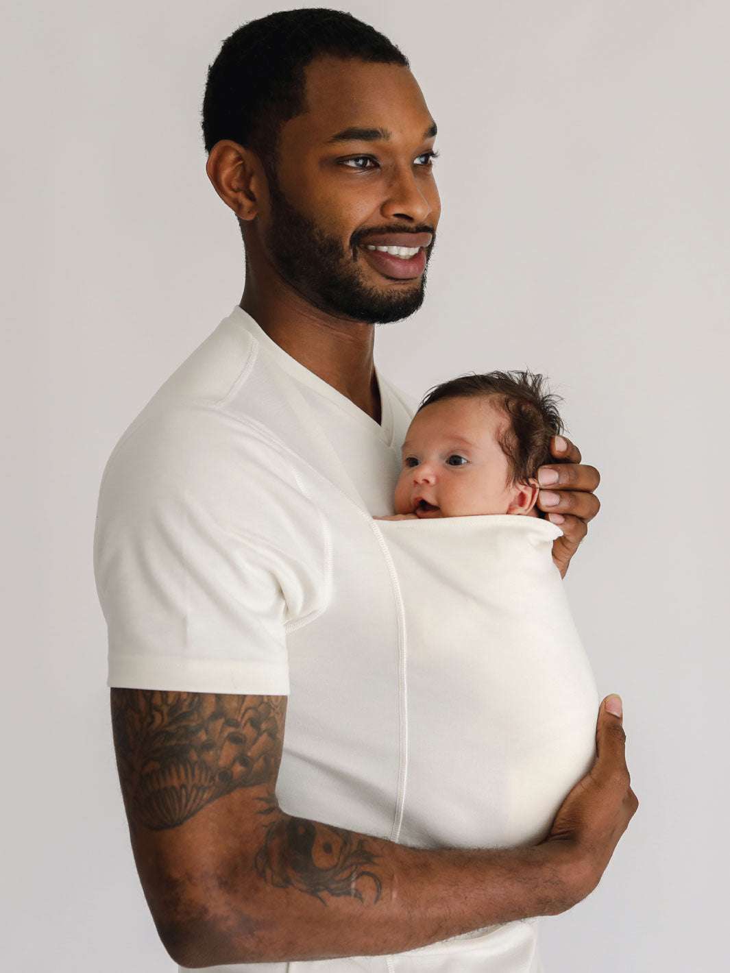 Lalabu Dad Shirt | Natural Milk & Baby