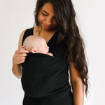 Soothe Shirt | Black | Milk & Baby