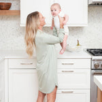 The Sage CloudLuxe Nightshirt | Milk & Baby