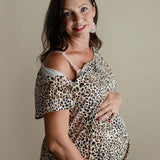 Leopard Print Labor & Delivery Gown | Milk & Baby