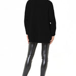 Let Loose Crossover Long Sleeve Maternity/Nursing Knit Top | Milk & Baby