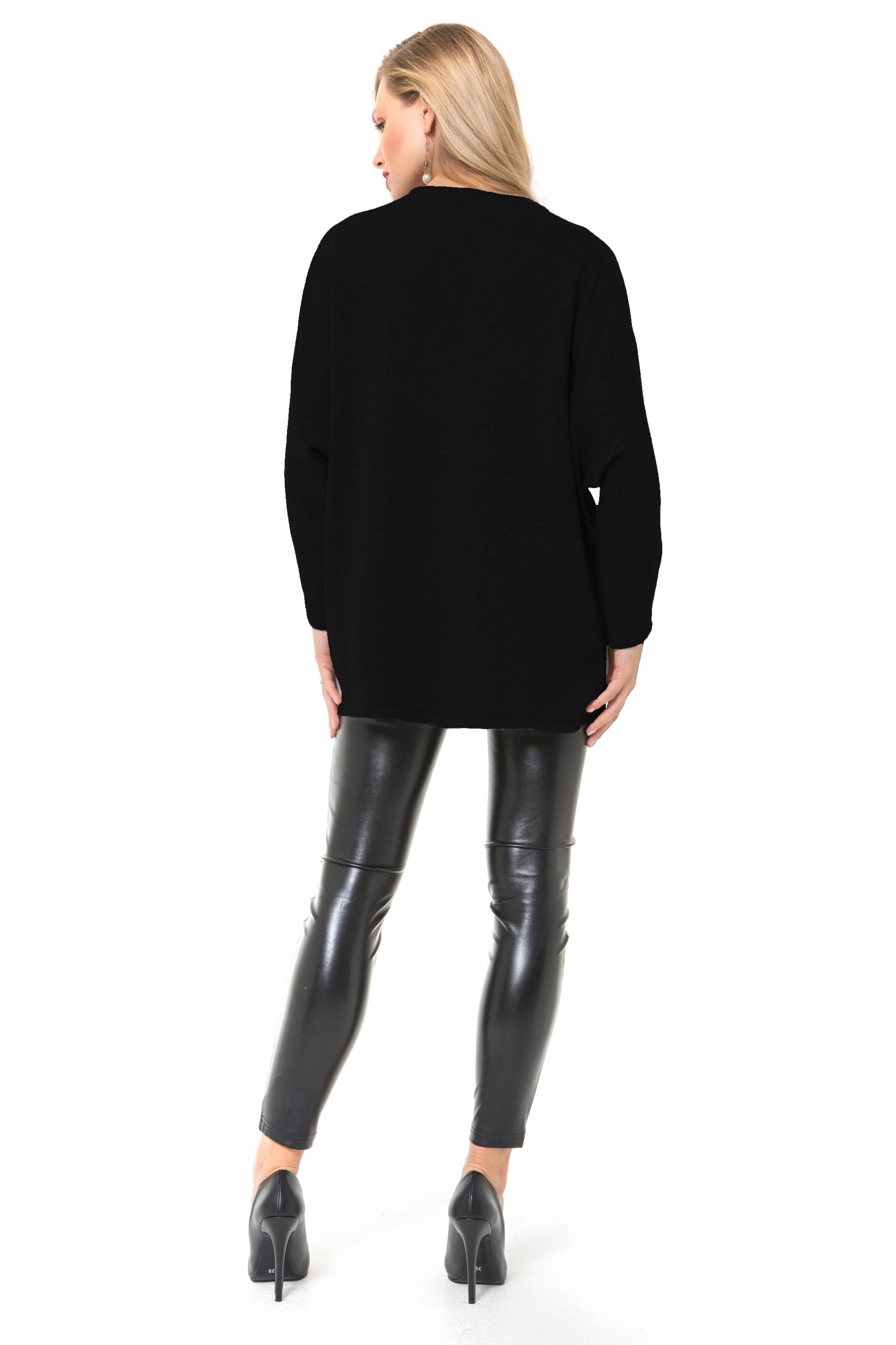 Let Loose Crossover Long Sleeve Maternity/Nursing Knit Top | Milk & Baby