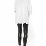 Let Loose Crossover Long Sleeve Maternity/Nursing Knit Top | Milk & Baby