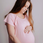 Light Pink Labor & Delivery Gown | Milk & Baby