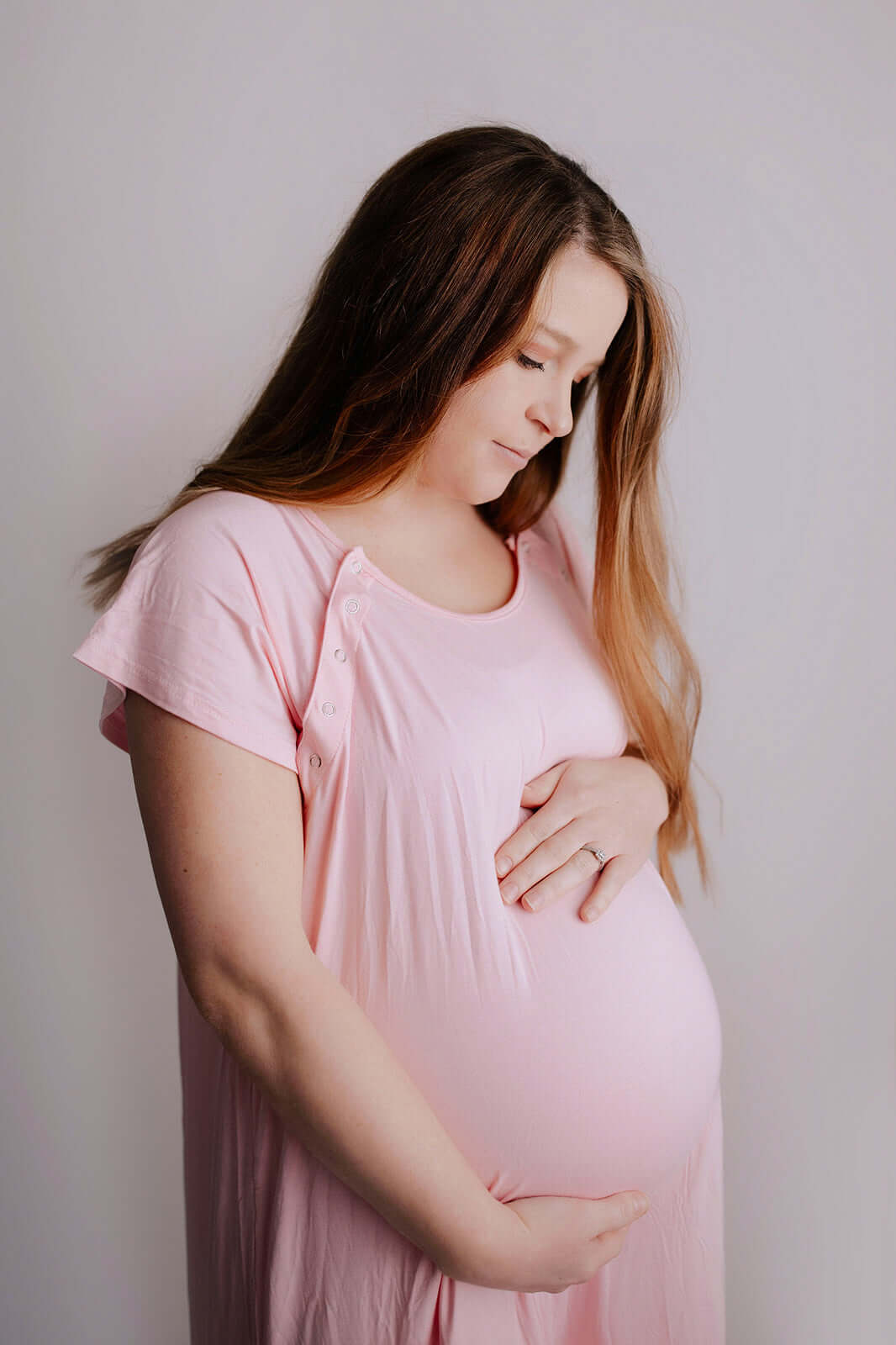 Light Pink Labor & Delivery Gown | Milk & Baby