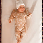 Luna + Luca Floral Jacquard Jumpsuit | Milk & Baby