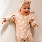 Luna + Luca Floral Jacquard Jumpsuit | Milk & Baby