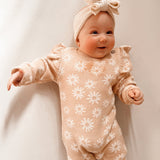 Luna + Luca Floral Jacquard Jumpsuit | Milk & Baby