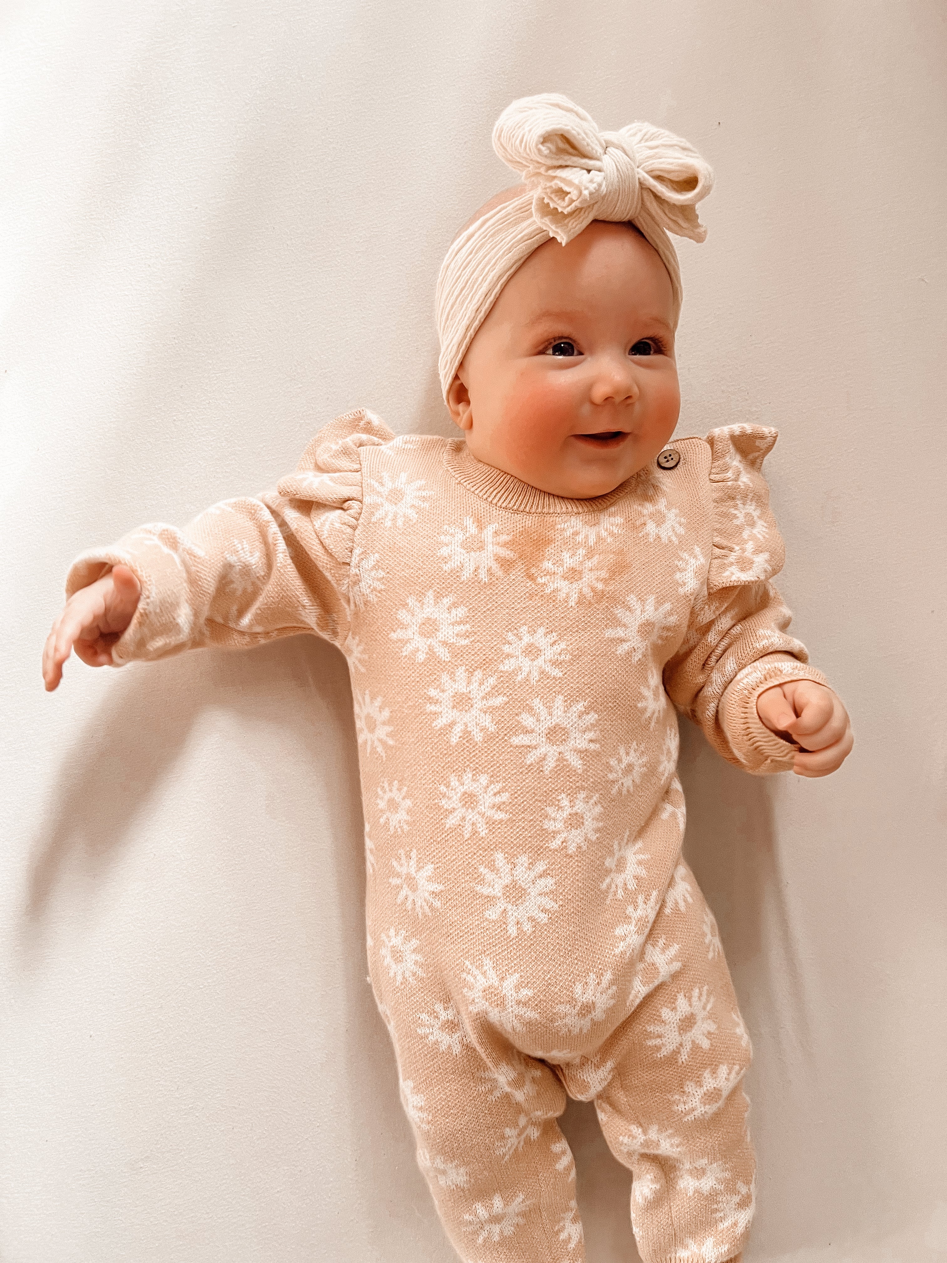 Luna + Luca Floral Jacquard Jumpsuit | Milk & Baby