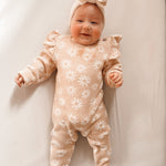 Luna + Luca Floral Jacquard Jumpsuit | Milk & Baby
