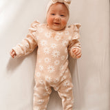 Luna + Luca Floral Jacquard Jumpsuit | Milk & Baby