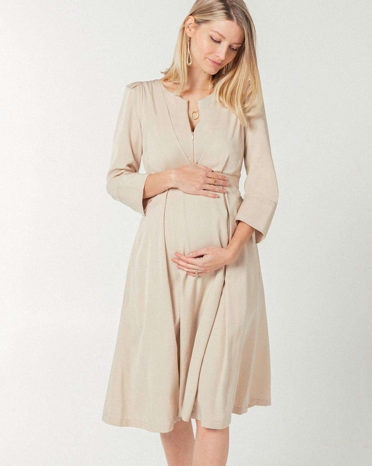 Sarah Empire Maternity & Nursing Dress | Milk & Baby