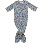Bluebell Pointelle Bamboo Knot Gown | Milk & Baby