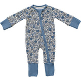 Bluebell Pointelle Bamboo Zipper | Milk & Baby