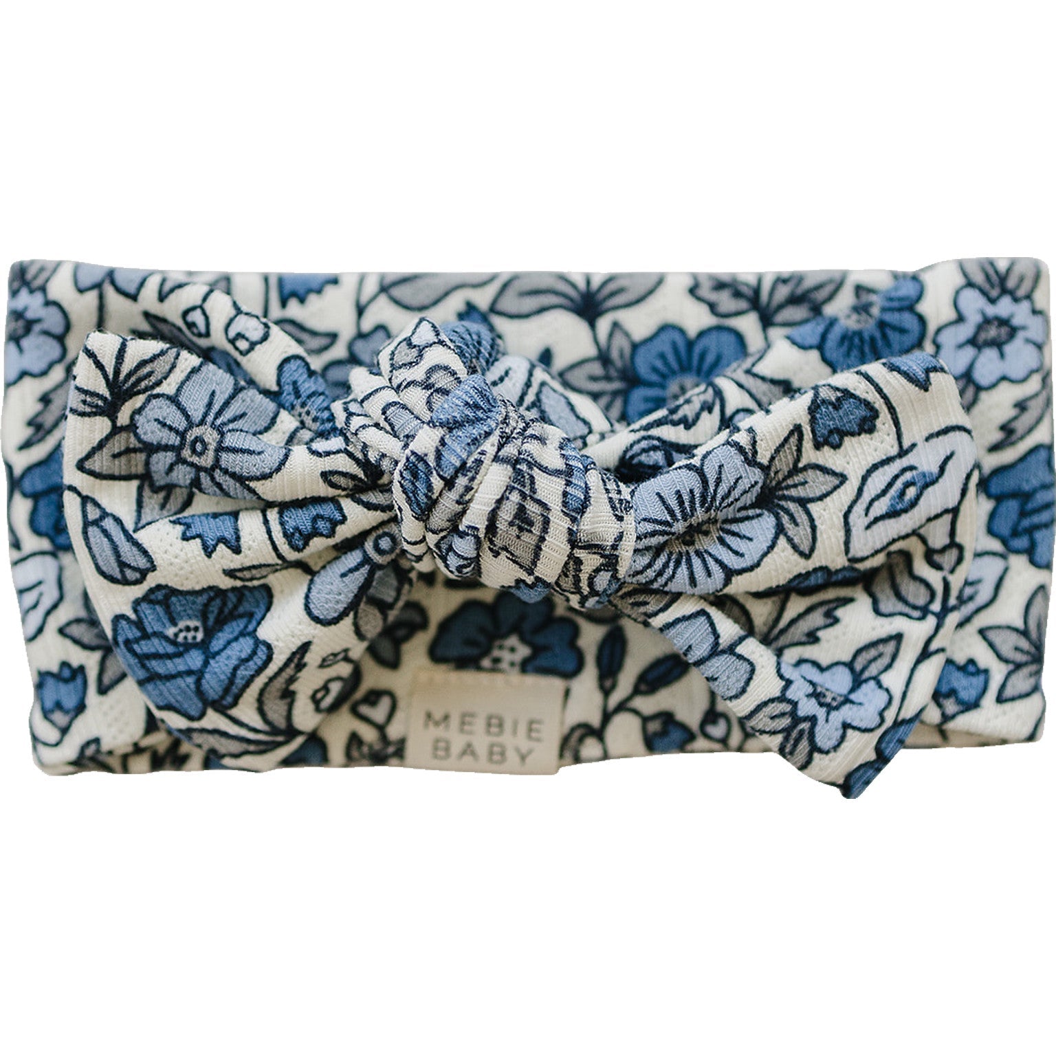 Bluebell Pointelle Bamboo Head Wrap | Milk & Baby