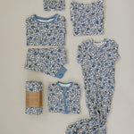 Bluebell Pointelle Bamboo Zipper | Milk & Baby