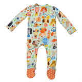 Mindful Doggos | Bamboo Footie Onesie Sleeper | "Mental Health Matters"
